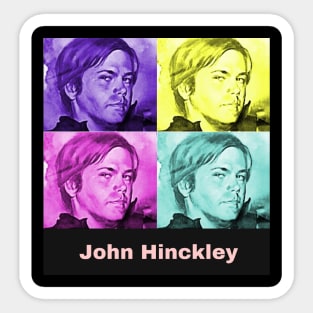 John Hinckley Sticker